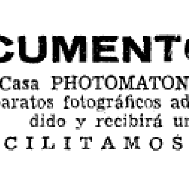 El origen del fotomatón
