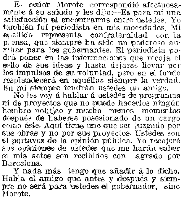 Portavoz de la opinión pública