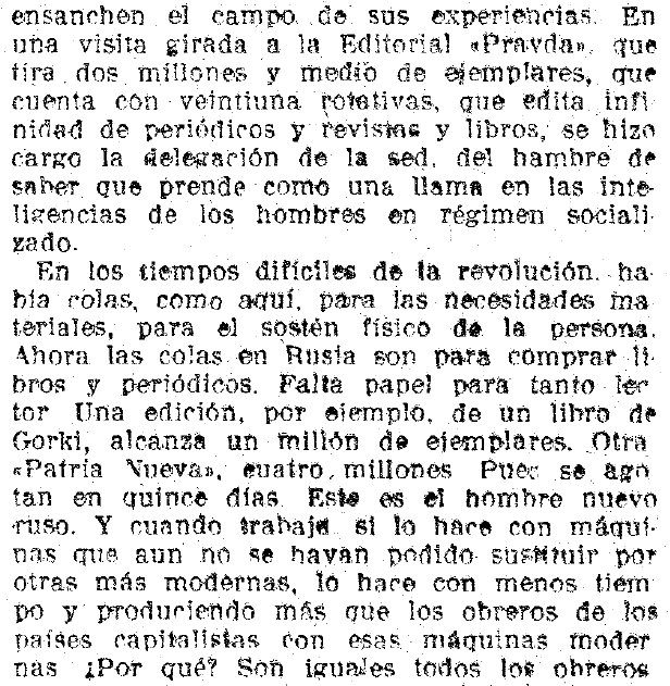 Colas en Rusia para comprar libros