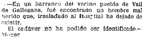 Un hombre mal herido