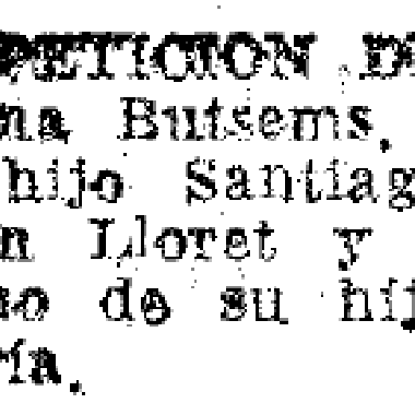 Petición de mano de una señorita