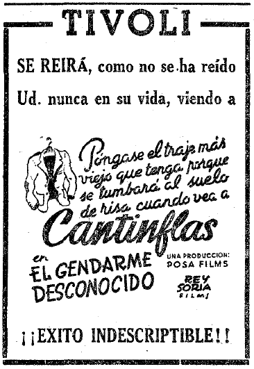 Se tumbará al suelo de risa