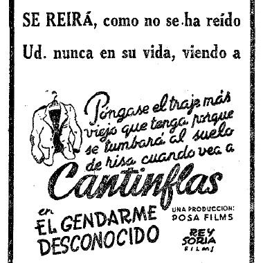 Se tumbará al suelo de risa