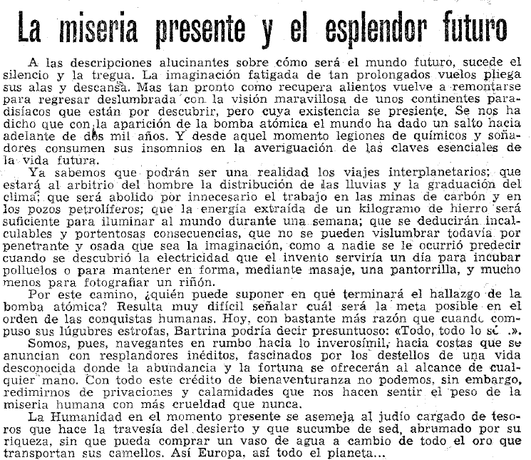 Los viajes interplanetarios