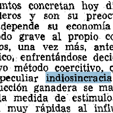 «Indiosincracia», dos en uno