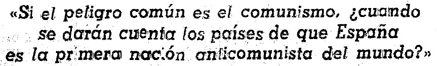 España anticomunista