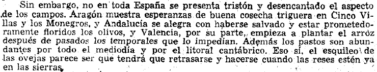 El aspecto de los campos