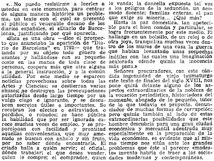 La vocación periodística