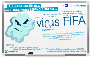 «virus FIFA», en minúscula y sin cursiva ni comillas - Fundéu