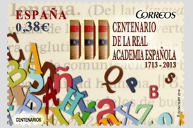 Un Sello De Correos Conmemora El III Centenario De La Real Academia un-sello-de-correos-conmemora-el-iii-centenario-de-la-real-academia