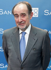 El presidente de la Academia de Medicina, Joaquín Poch.
