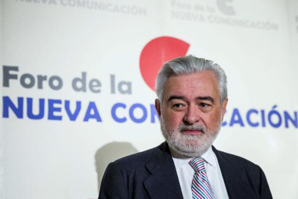 Darío Villanueva, momentos antes de su intervención. Foto: ©Agencia Efe/Emilio Naranjo